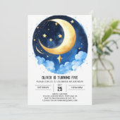 ムーンアンドスターズ銀河系アドベンチャー誕生日 招待状 (スタンド正面)