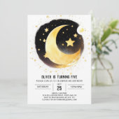 ムーンアンドスターズ魔法誕生日 招待状 (スタンド正面)