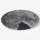 ムーンアンドハウリングウルフ紙プレート ペーパープレート (アングル)