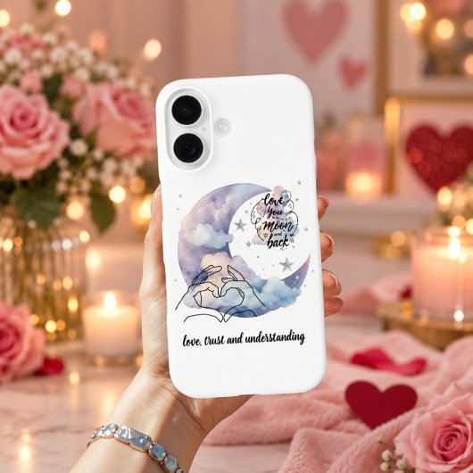 ムーンアンドバックの愛 Case-Mate iPhoneケース