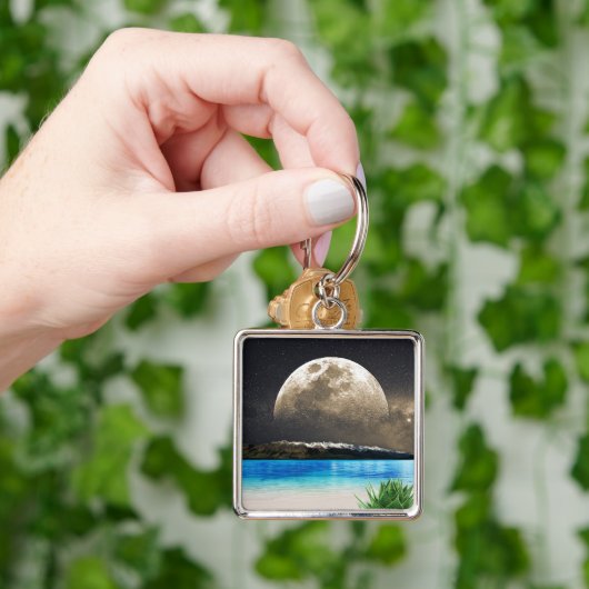 ムーンアンドビーチ キーホルダー (手)