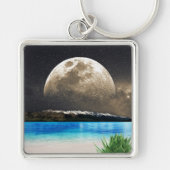 ムーンアンドビーチ キーホルダー (正面)
