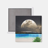 ムーンアンドビーチ マグネット (正面/裏面)