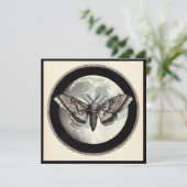 ムーンアンドモスヴィンテージイラストレーション カード (スタンド正面)