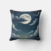 ムーンアート枕 – 天月相ホームデコ クッション (裏面)