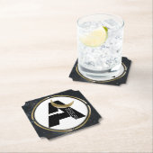 ムーンイニシャルAインスタリースカイ紙パーティーコースター ペーパーコースター (インサイチュ)