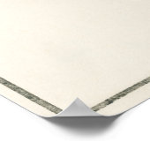 ムーンイラストレーションヴィンテージ日本のアート ポスター (角)