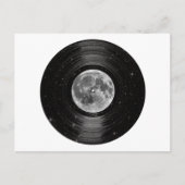 ムーンイン宇宙ビニルLPレコード ポストカード (正面)