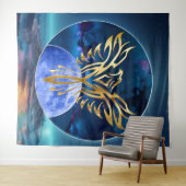 ムーンイーグル タペストリー (インサイチュ(横))