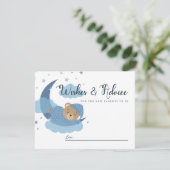 ムーンウィッシュ&アドバイスカードの上に眠るクマ アドバイスカード (スタンド正面)