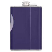 ムーンウィッチムーンチャイルド異教のウィッカアート フラスク (裏面)