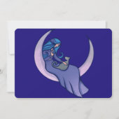 ムーンウィッチムーンチャイルド異教の招待状 招待状 (正面)