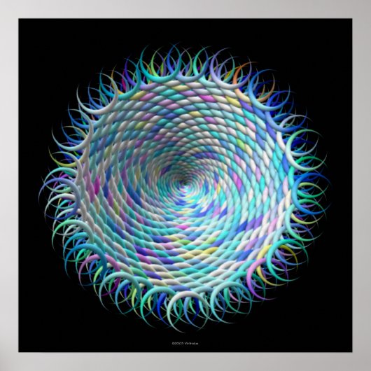 ムーンウィーブ1 (高解像度プリント) ポスター (正面)