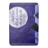 ムーンウォッチアート バスマット (正面縦)