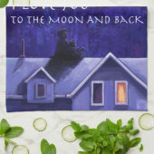 ムーンウォッチ キッチンタオル (折り畳み)