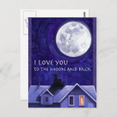 ムーンウォッチ ポストカード (正面/裏面)