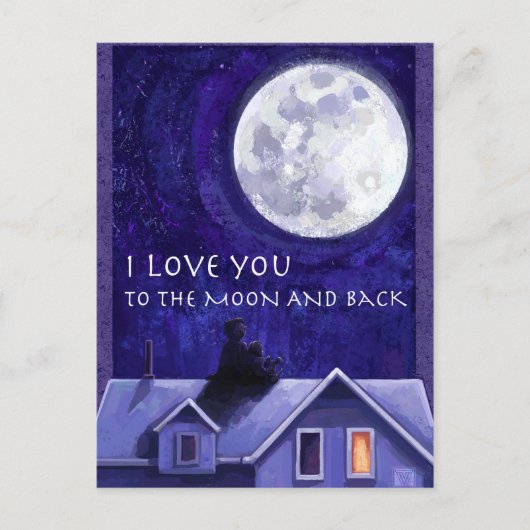 ムーンウォッチ ポストカード (正面)