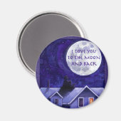 ムーンウォッチ マグネット (正面/裏面)