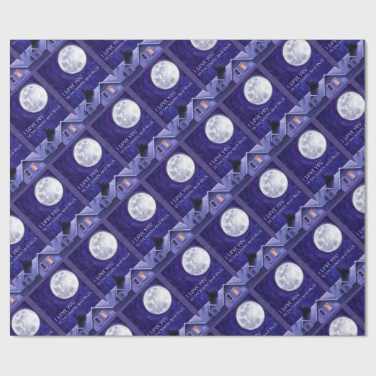 ムーンウォッチ ラッピングペーパー (フラット)