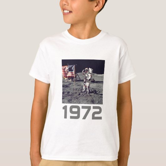 ムーンウォークアポロ17 Tシャツ (正面)