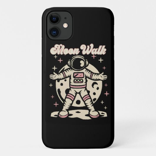 ムーンウォーク宇宙飛行士 Case-Mate iPhoneケース (裏面)