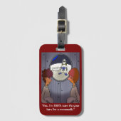 ムーンウォーク ラゲッジタグ (正面縦)