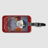 ムーンウォーク ラゲッジタグ (正面横)