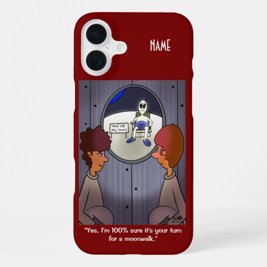 ムーンウォーク iPhoneケース (裏面)