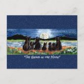 ムーンウォーターお洒落カラーはがき ポストカード (正面)