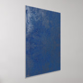 ムーンウォーターシルバーフォイルプリント 箔ポスター (レイダウン)