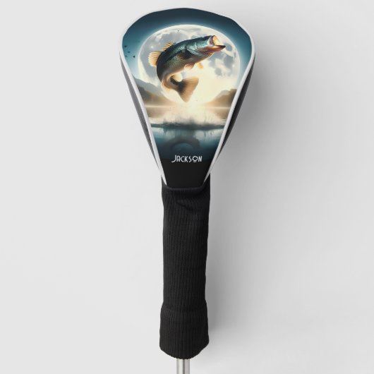 ムーンウォーター&バスリーピング ゴルフヘッドカバー (正面)