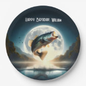 ムーンウォーター&バスリーピング ペーパープレート (正面)