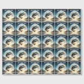 ムーンウォーター&バスリーピング ラッピングペーパー (フラット)