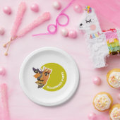 ムーンウルフハローウィンパーティ ペーパープレート (パーティー)