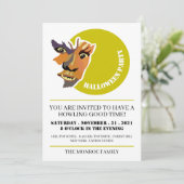 ムーンウルフハローウィンパーティ 招待状 (スタンド正面)