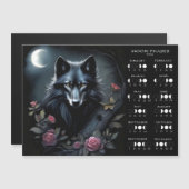 ムーンウルフ磁気カード (正面/裏面)