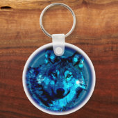 ムーンウルフ キーホルダー (正面)