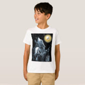 ムーンウルフ Tシャツ (正面フル)