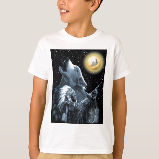 ムーンウルフ Tシャツ (正面)