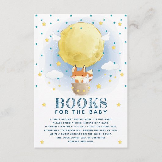 ムーンエアバルーンベビー エンクロージャーカード (正面)