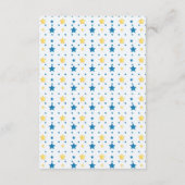 ムーンエアバルーンベビー エンクロージャーカード (裏面)