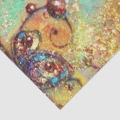 ムーンエンジェルインブルー金ゴールドイエローフローラキラキラ 薄葉紙 (詳細)