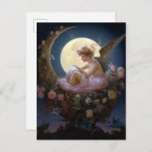 ムーンエンジェルファンタジーアート ポストカード (正面/裏面)
