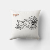 ムーンオーキッド装飾用クッション クッション (裏面)