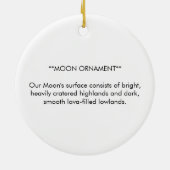 ムーンオーナメント セラミックオーナメント (裏面)