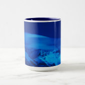 ムーンオーバーエベレストチベット、中国 マグカップ (中央)