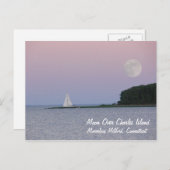 ムーンオーバーチャールズ島 ポストカード (正面/裏面)