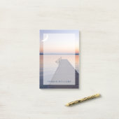 ムーンオーバーブシャーナーフットブリッジ | Starnberg Lake ポストイット (デスク上)