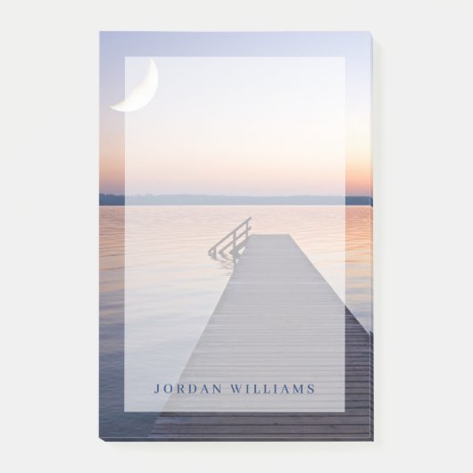 ムーンオーバーブシャーナーフットブリッジ | Starnberg Lake ポストイット (正面)