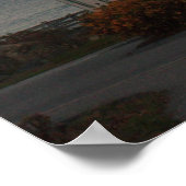 ムーンオーバーポートランドヘッドライトハウス ポスター (角)